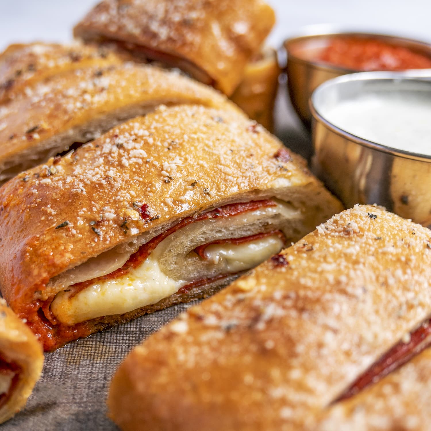 Buttery Pepperoni Bread